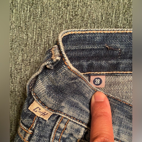 Citizens Of Humanity Daisy Relaxed Tapered Leg Jeans Medium Wash Size 28 EUC - Picture 8 of 9